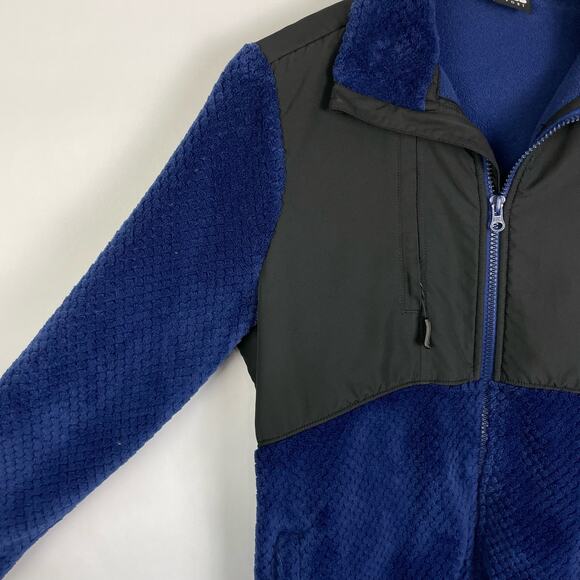 Fila Sport | Blue & Black Cloud Peak Fleece Zip Up Jacket - Picture 7 of 13